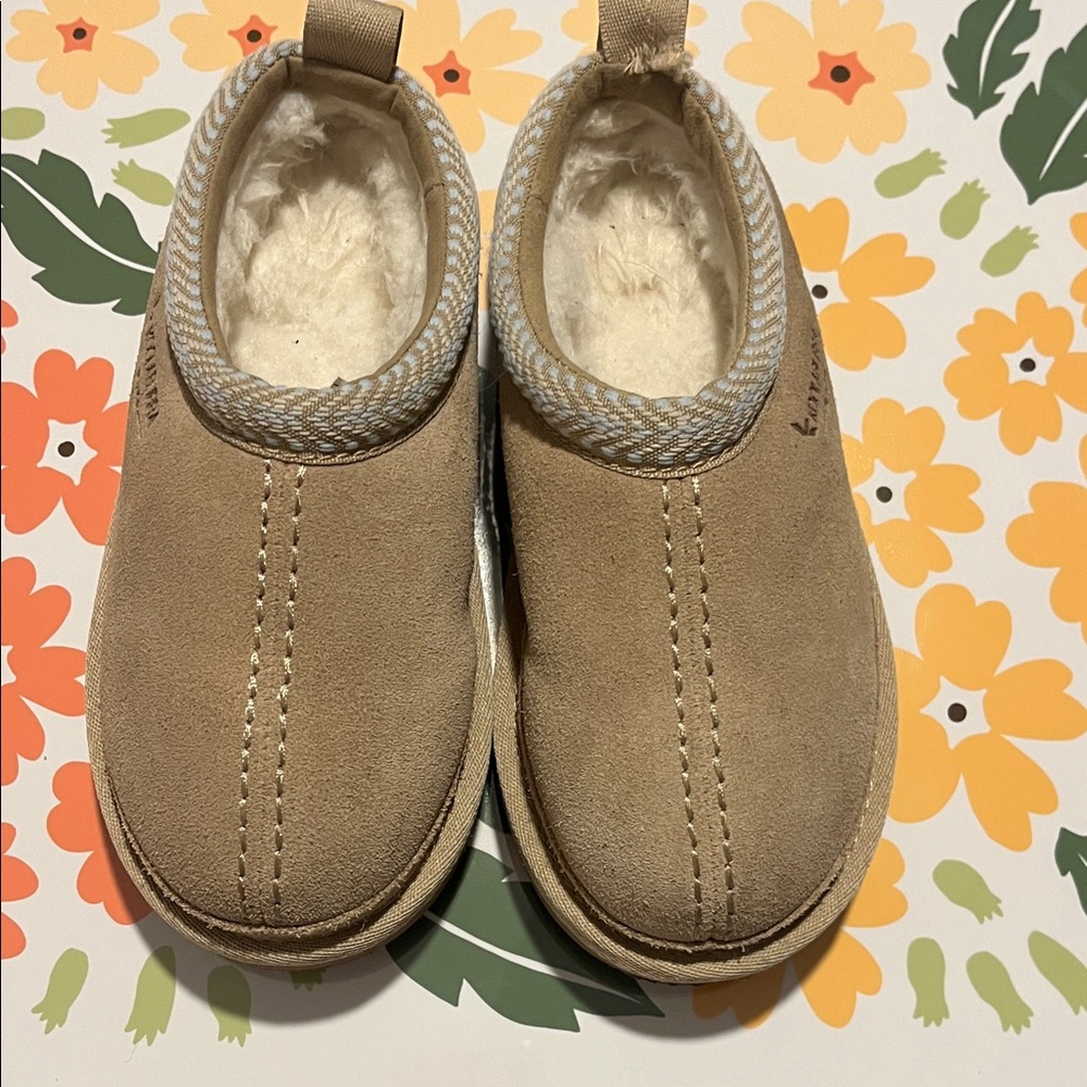 Koolaburra Tan Kids Shoes